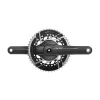 SRAM Bike Computers|Power Meters|RED AXS Power Meter Crankset (Natural Carbon) (2 x 12 Speed) (E1) (160mm) (50/37T) (DUB Spindle)