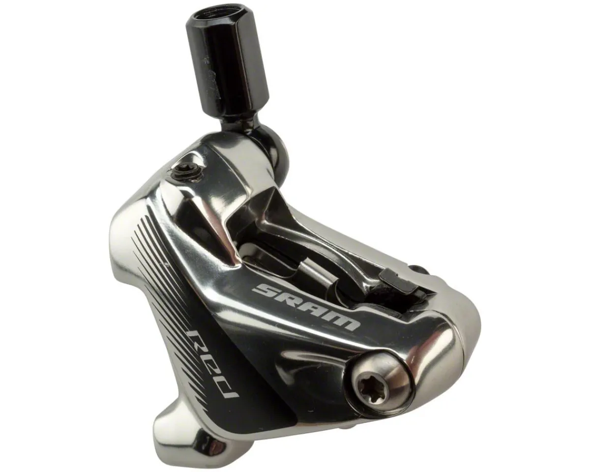 SRAM Brakes|Replacement Parts|Red 22 Disc Brake Caliper (Silver) (Hydraulic) (Front or Rear) (Flat Mount)