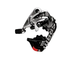 SRAM Derailleurs & Parts|Red Rear Derailleur (Black/Silver) (10 Speed) (Medium Cage)