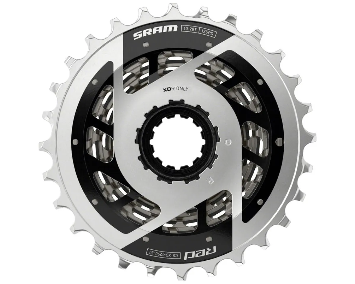 SRAM Electronic Shifting|Cassettes|RED XG-1290 Cassette (Silver) (12 Speed) ( XDR) (E1) (10-28T)