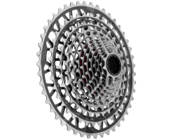 SRAM Electronic Shifting|Cassettes|RED XPLR XG-1391 Cassette (Silver/Black) (13 Speed) (XDR) (10-46T) (E1)