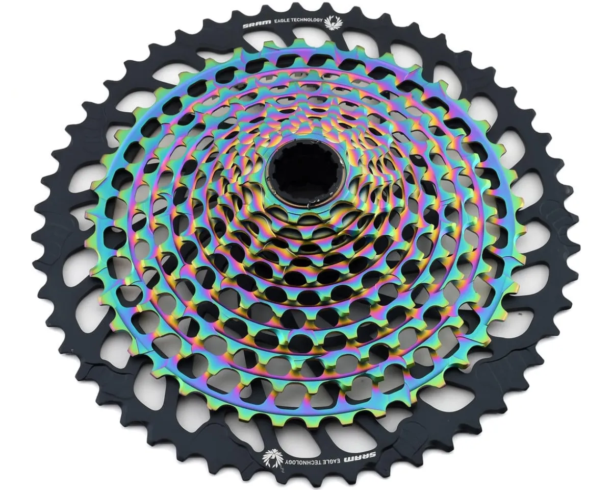SRAM Electronic Shifting|Groupsets|RED/XX1 AXS Mullet Gravel Groupset (Rainbow) (1 x 12 Speed) (10-52T) (E1)