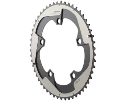 SRAM Chainrings & Accessories|Holiday Shopping|Red 22 YAW Chainring (Grey) (2 x 11 Speed) (130mm BCD) (Outer) (53T)