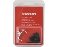 SRAM Brakes|Rival AXS Disc Brake Pads (Organic) (Steel Back/Quiet) (1 Pair)