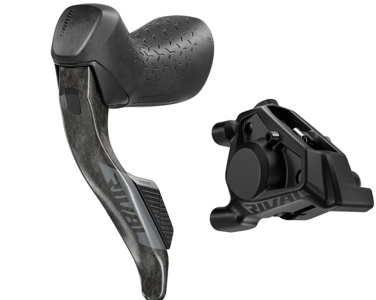 SRAM Brakes|Shifters|Rival AXS Hydraulic Brake/Shift Lever (Black) (Wireless) (Left) (Caliper Included) (E1)