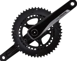 SRAM Cranksets & Parts|Rival 22 Crankset (Black) (2 x 11 Speed) (GXP Spindle) (172.5mm) (50/34T)