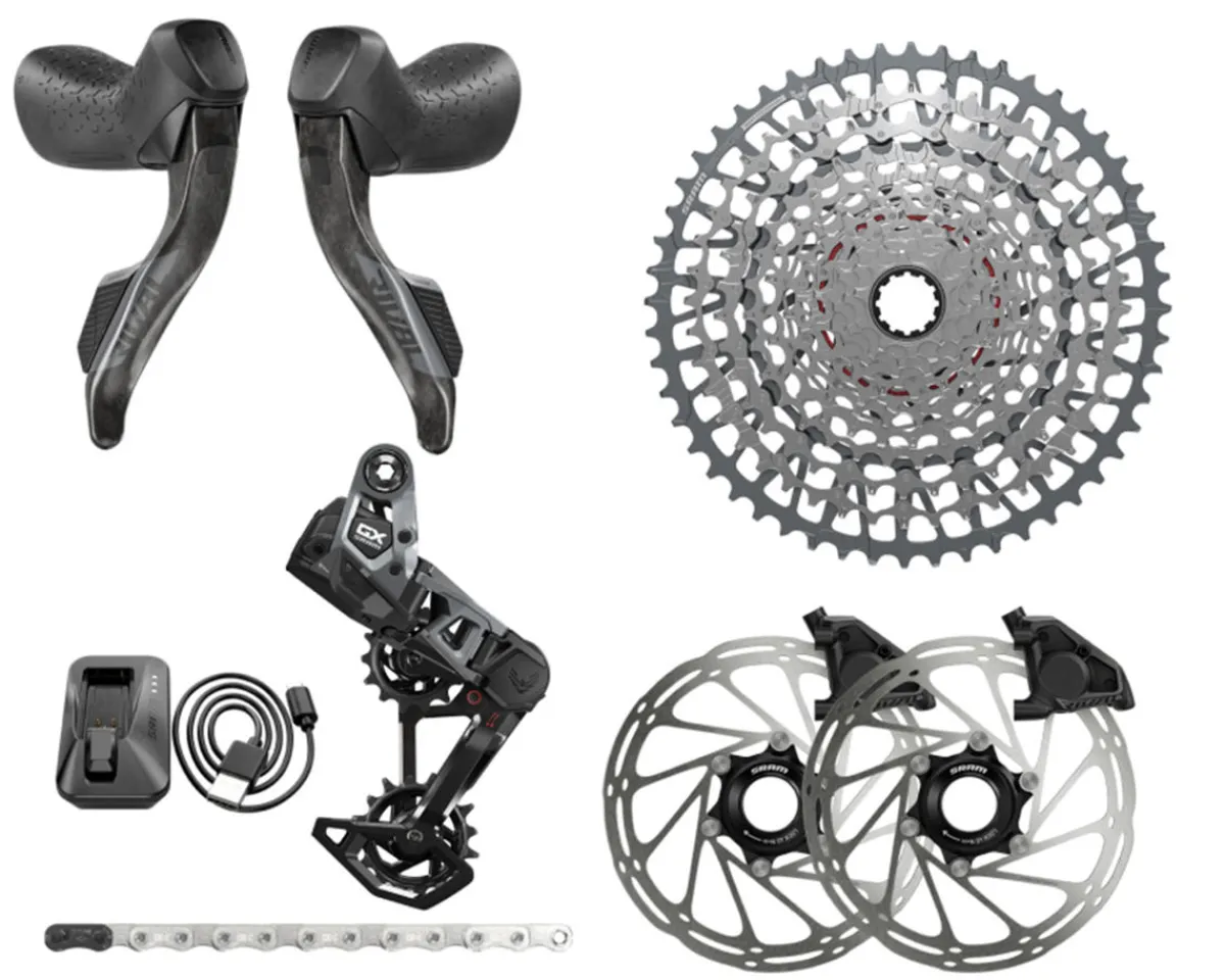 SRAM Groupsets|Rival/GX AXS Transmission Mullet Groupset (1 x 12 Speed) (10-52T) (E1) (UDH)