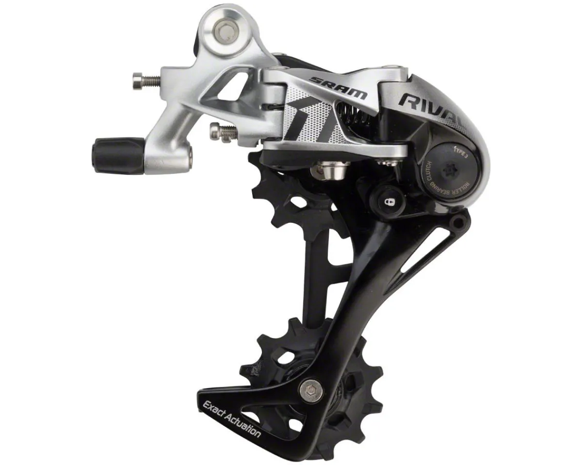 SRAM Holiday Shopping|Derailleurs & Parts|Rival 1 Rear Derailleur (Black/Silver) (1 x 11 Speed) (Long Cage) (Clutch)