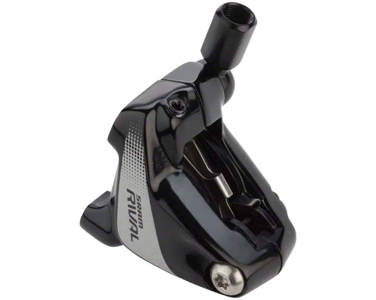 SRAM Brakes|Replacement Parts|Rival 22/Rival 1 Disc Brake Caliper (Black) (Hydraulic) (Front or Rear) (Flat Mount)