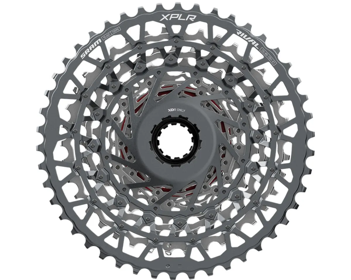 SRAM Holiday Shopping|Cassettes|Rival XPLR XG-1351 Cassette (Silver) (13 Speed) (XDR) (10-46T) (E1)