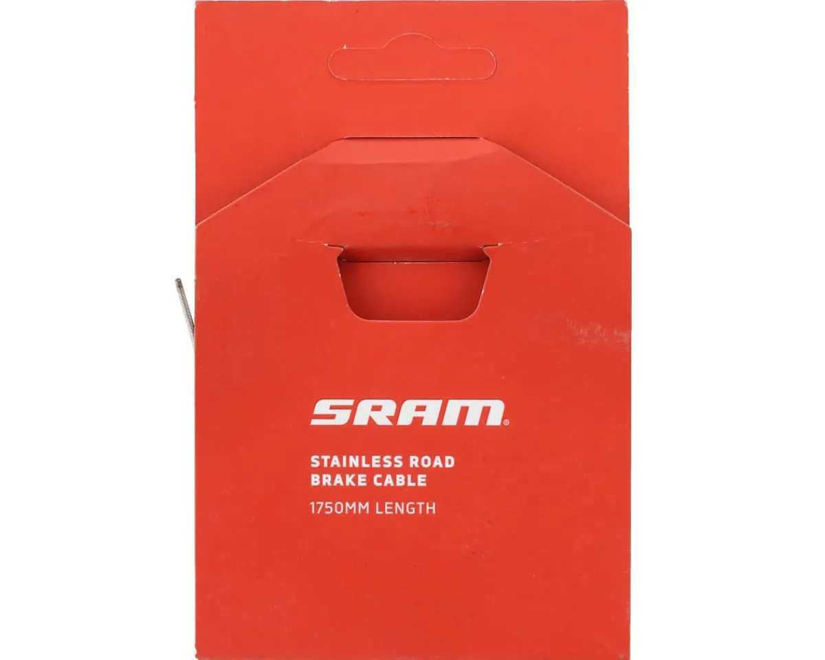 SRAM Brakes|Cables & Housing|Road Brake Cable (Silver) (Stainless) (1750mm)