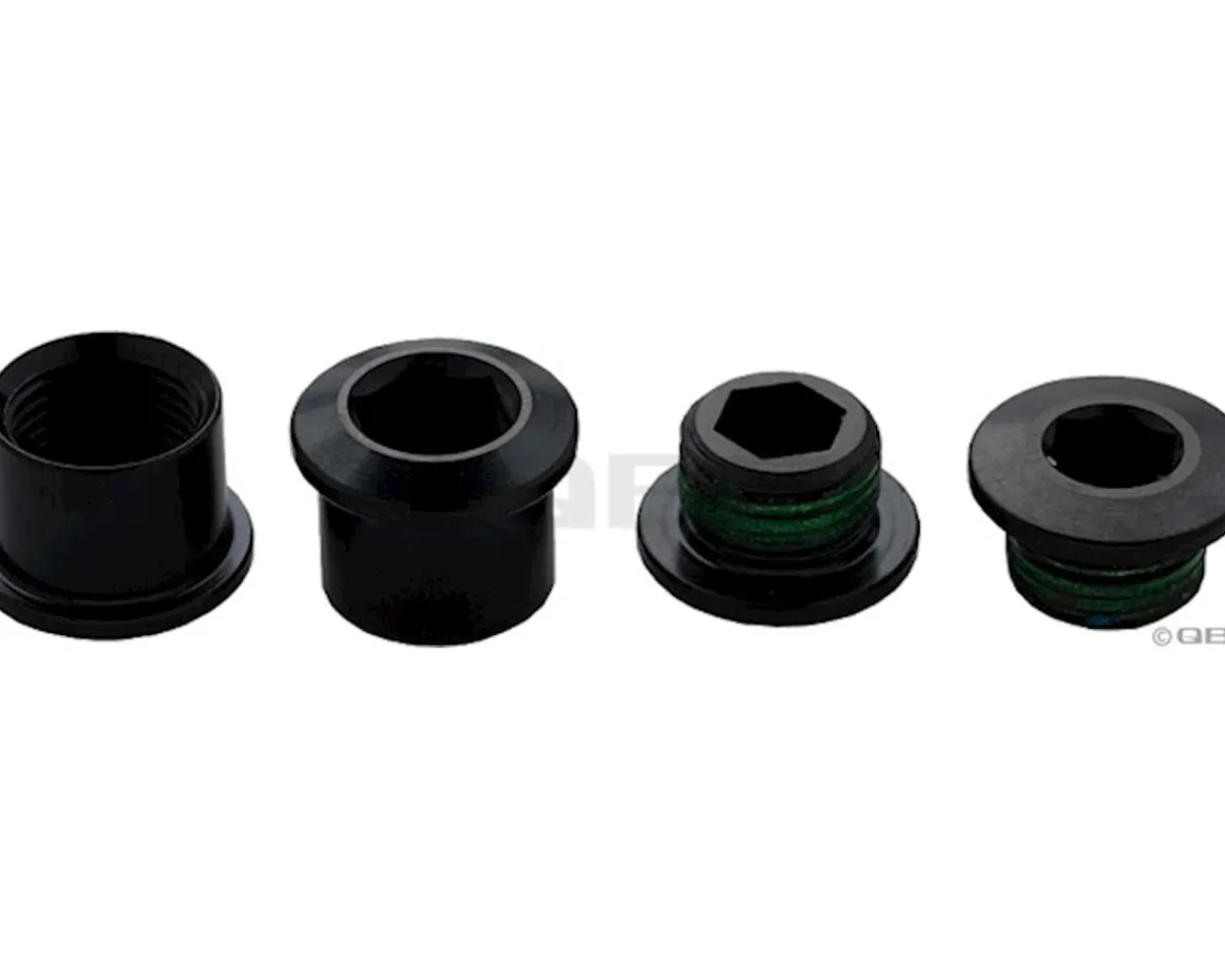 SRAM Chainrings & Accessories|Road Double Chainring Bolts (Black) (Aluminum) (5 Pack)