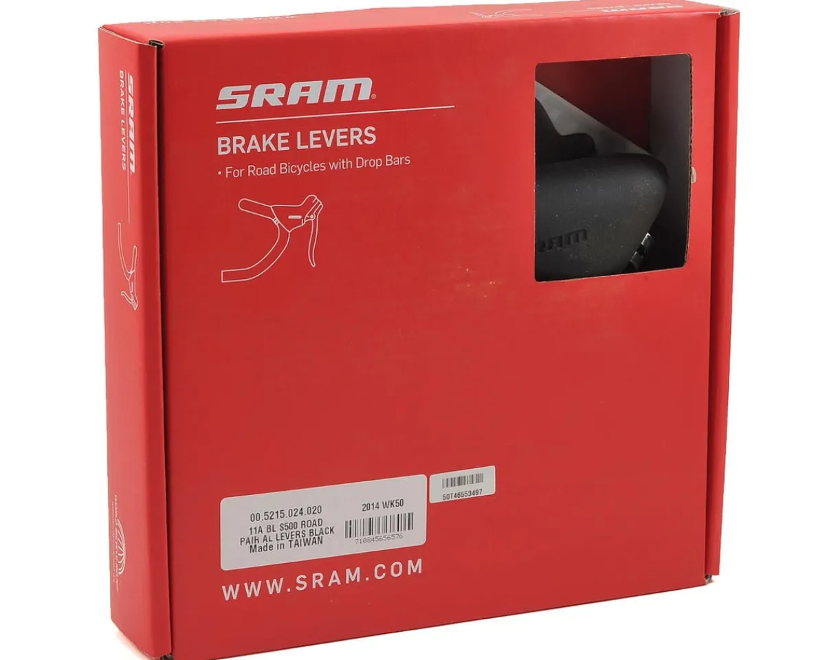 SRAM Brakes|S500 Alloy Road Brake Levers (Black) (Pair)