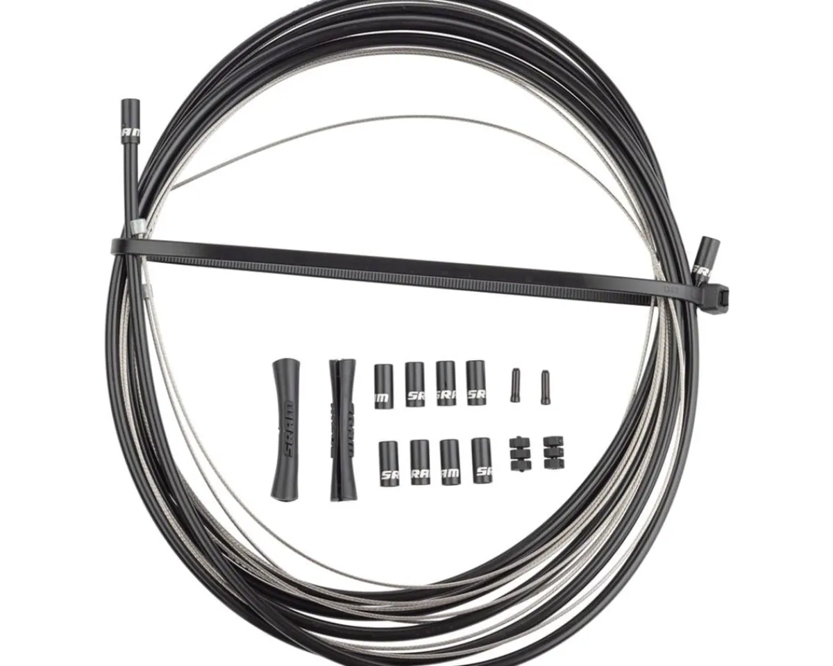 SRAM Cables & Housing|Holiday Shopping|Shift Cable & Housing Kit (Black) (4mm) (1.1mm) (1500/2300mm)