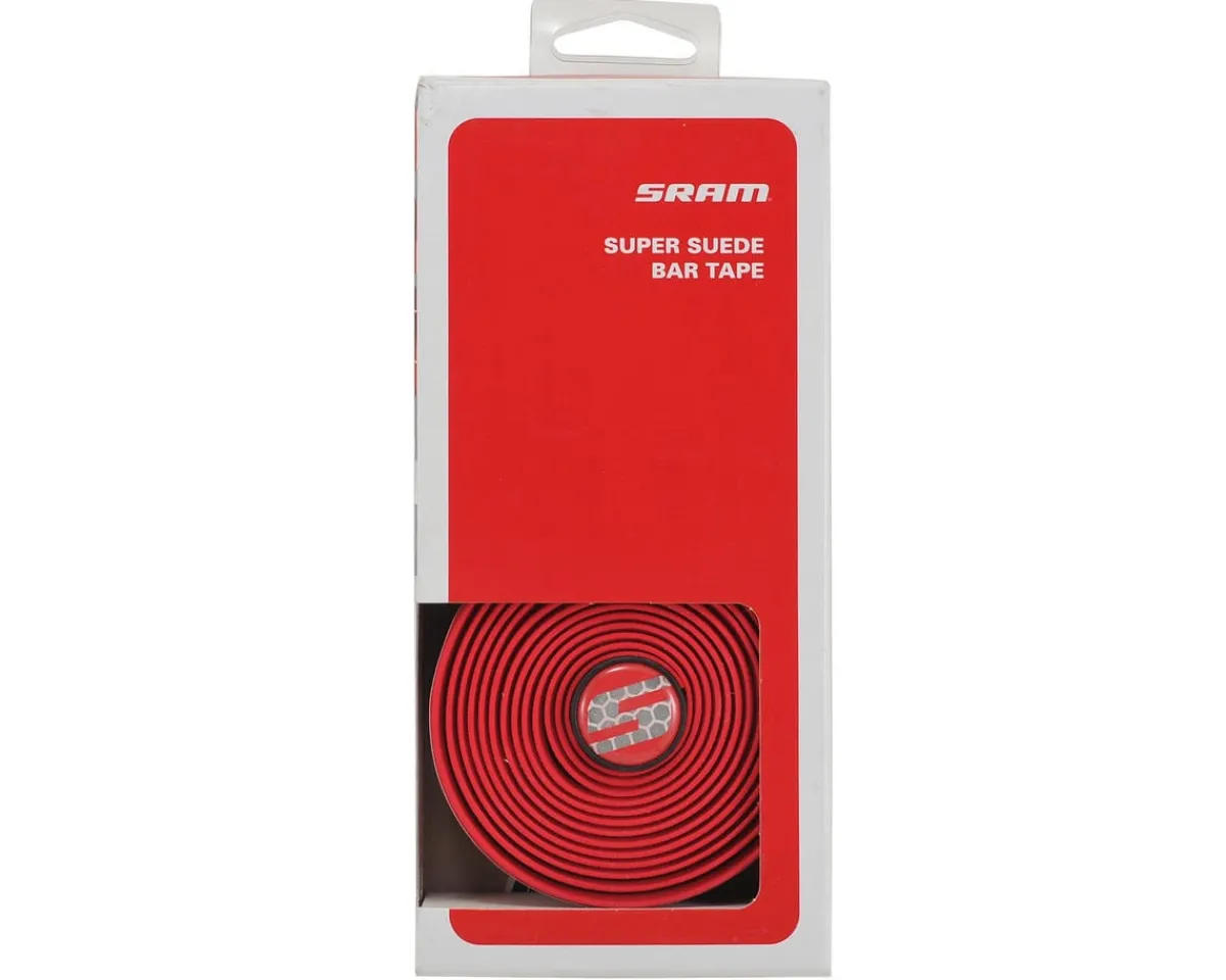 SRAM Grips & Handlebar Tape|SuperSuede Handlebar Tape (Red)