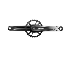 SRAM Cranksets & Parts|SX Eagle Powerspline Crankset (Black) (w/ X-Sync 2 DM Steel Chainring) (170mm) (32T) (1 x 11/12 Speed)