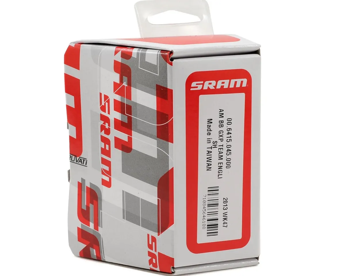 SRAM Bottom Brackets & Parts|Team GXP English Bottom Bracket (Grey) (BSA) (68/73mm)