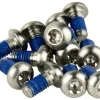 SRAM Brakes|Titanium Rotor Bolt Kit (Silver) (T25) (Set of 12)