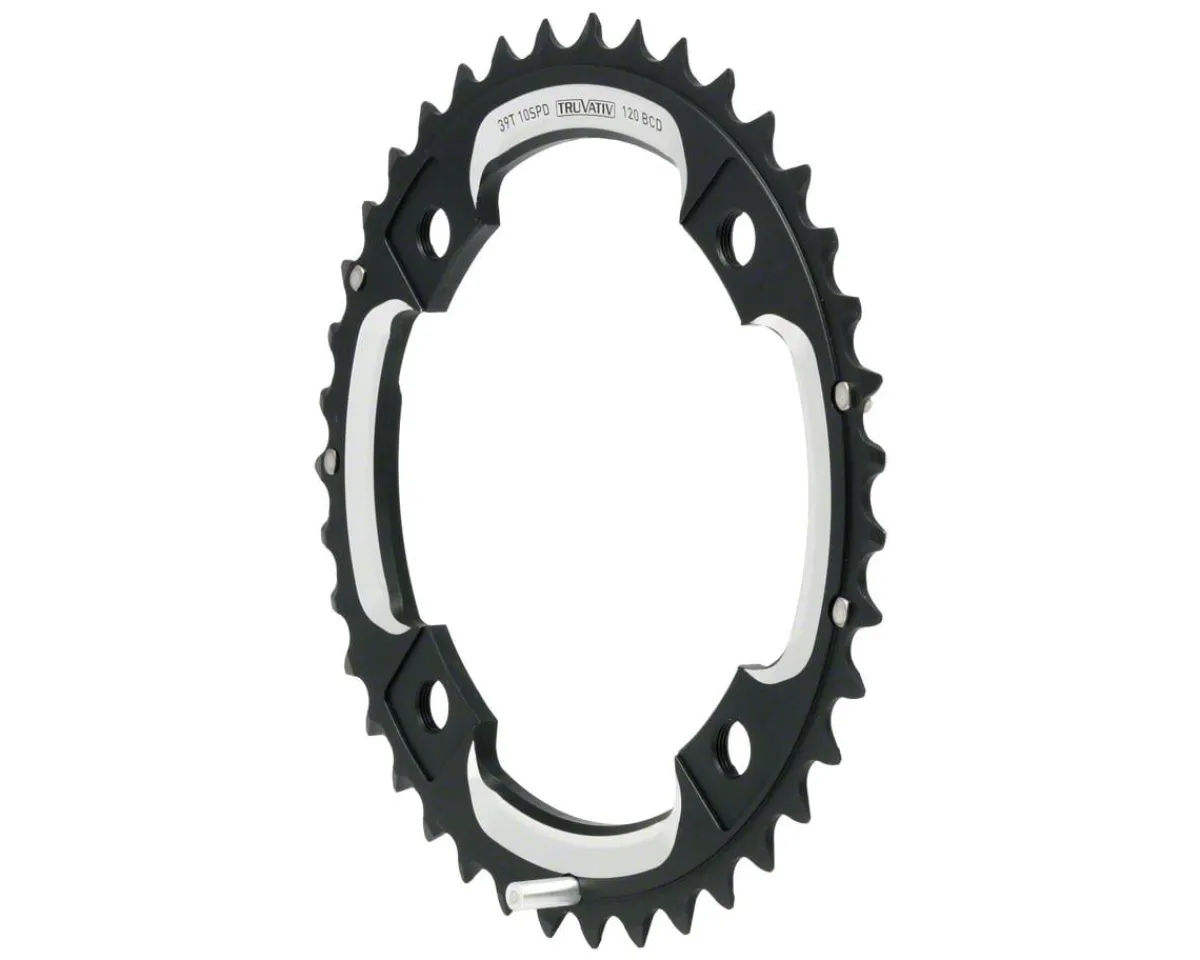 SRAM Chainrings & Accessories|Truvativ X0/X9 Chainrings (Black) (2 x 10 Speed) (Outer) (For GXP) (42T) (120/80mm BCD)