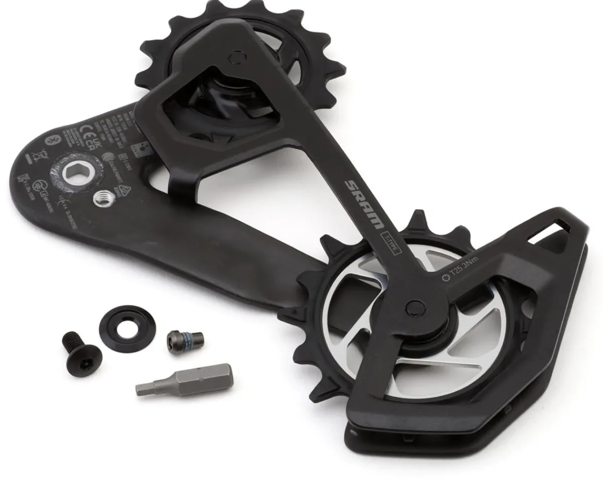 SRAM Replacement Parts|Derailleurs & Parts|T-Type Rear Derailleur Pulley Cage Kit (Carbon) (Eagle AXS)