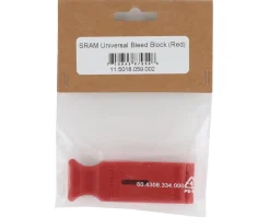 SRAM Tools|Replacement Parts|Universal Bleed Block (Red)