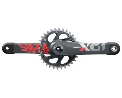 SRAM Cranksets & Parts|X01 Eagle 12-Speed DUB Crankset (Lunar/Red) (Boost) (175mm) (32T)