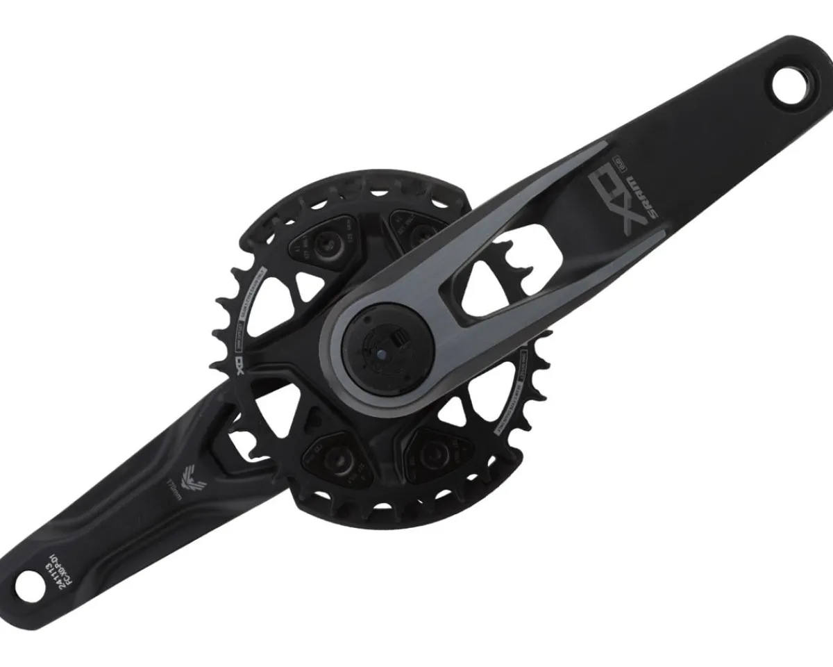 SRAM Bike Computers|Power Meters|X0 Eagle T-Type AXS Power Meter Wide Crankset (Black) (12 Speed) (170mm) (32T) (DUB)