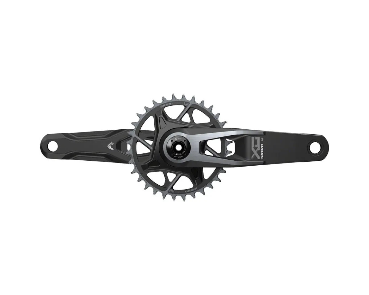 SRAM Cranksets & Parts|X0 Eagle T-Type Wide Crankset (Black) (12 Speed) (DUB Spindle) (170mm) (32T) ( Direct Mount) (Boost)