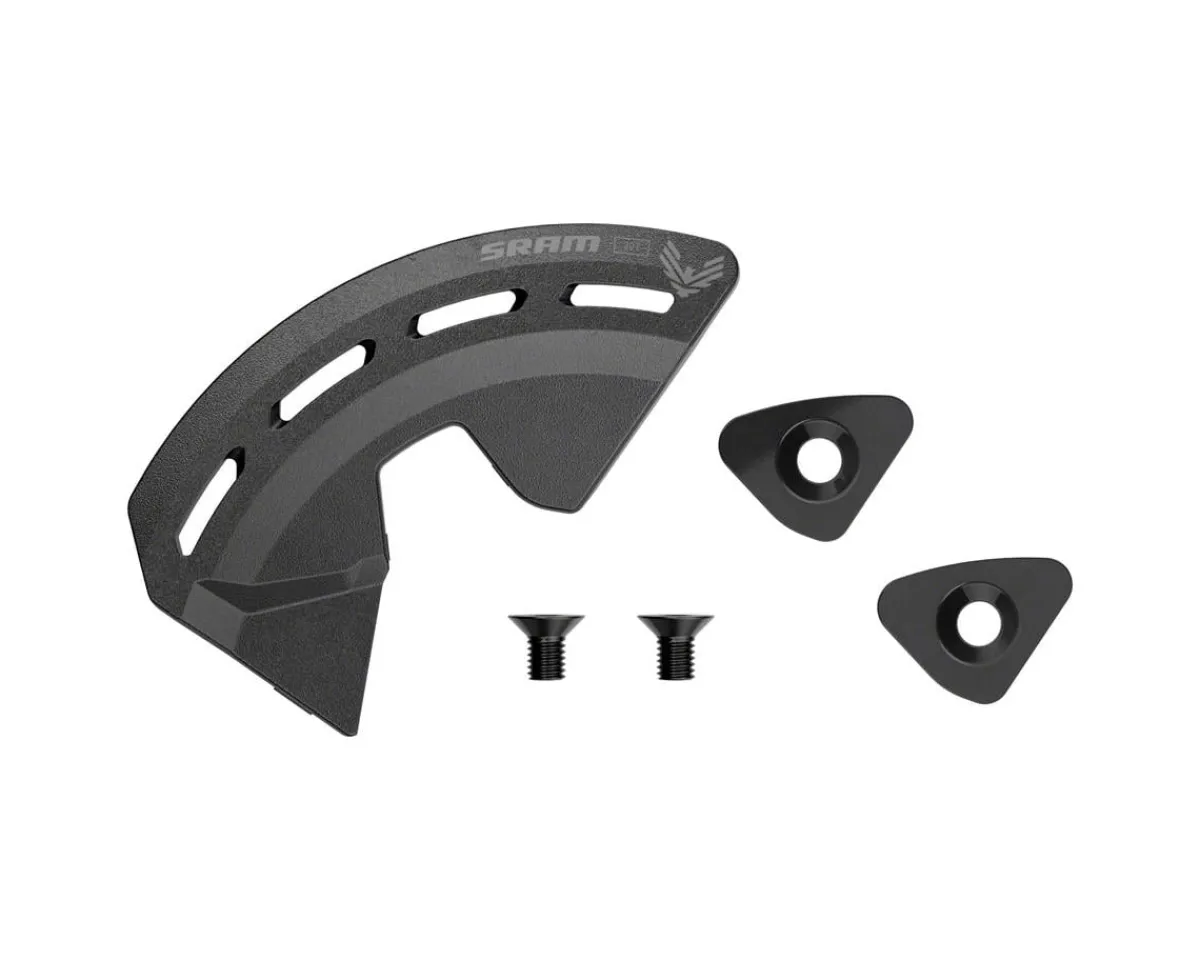 SRAM Chainrings & Accessories|Electronic Shifting|XO T-Type Bash Guard Kit (Black) (For Transmisson) (30T)