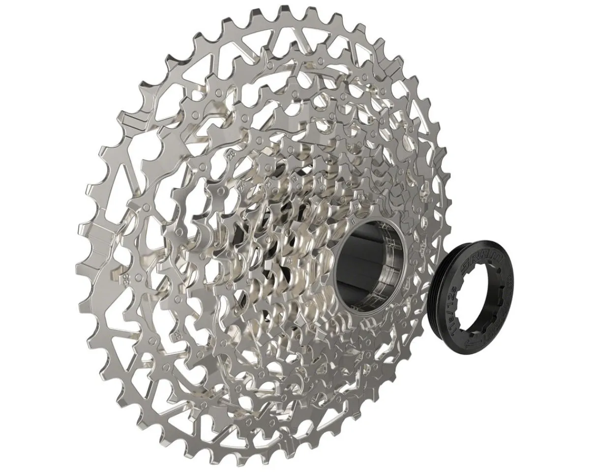 SRAM Electronic Shifting|Cassettes|XPLR PG-1231 Cassette (Silver) (12 Speed) (Shimano/) (Apex) (11-44T)