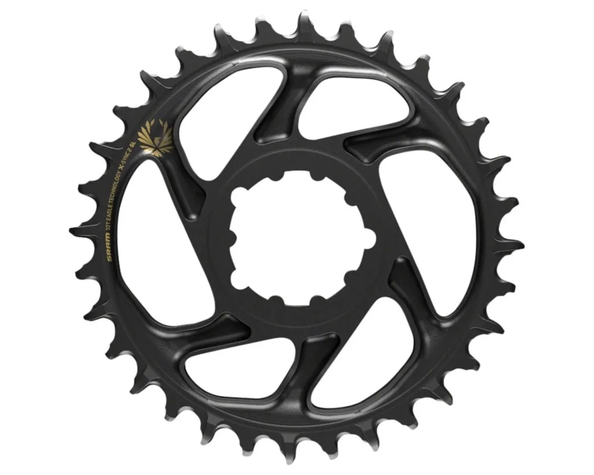SRAM Chainrings & Accessories|X-Sync 2 Eagle SL DM Chainring (Black/Gold Logo) (Boost) (3mm Offset) (34T)