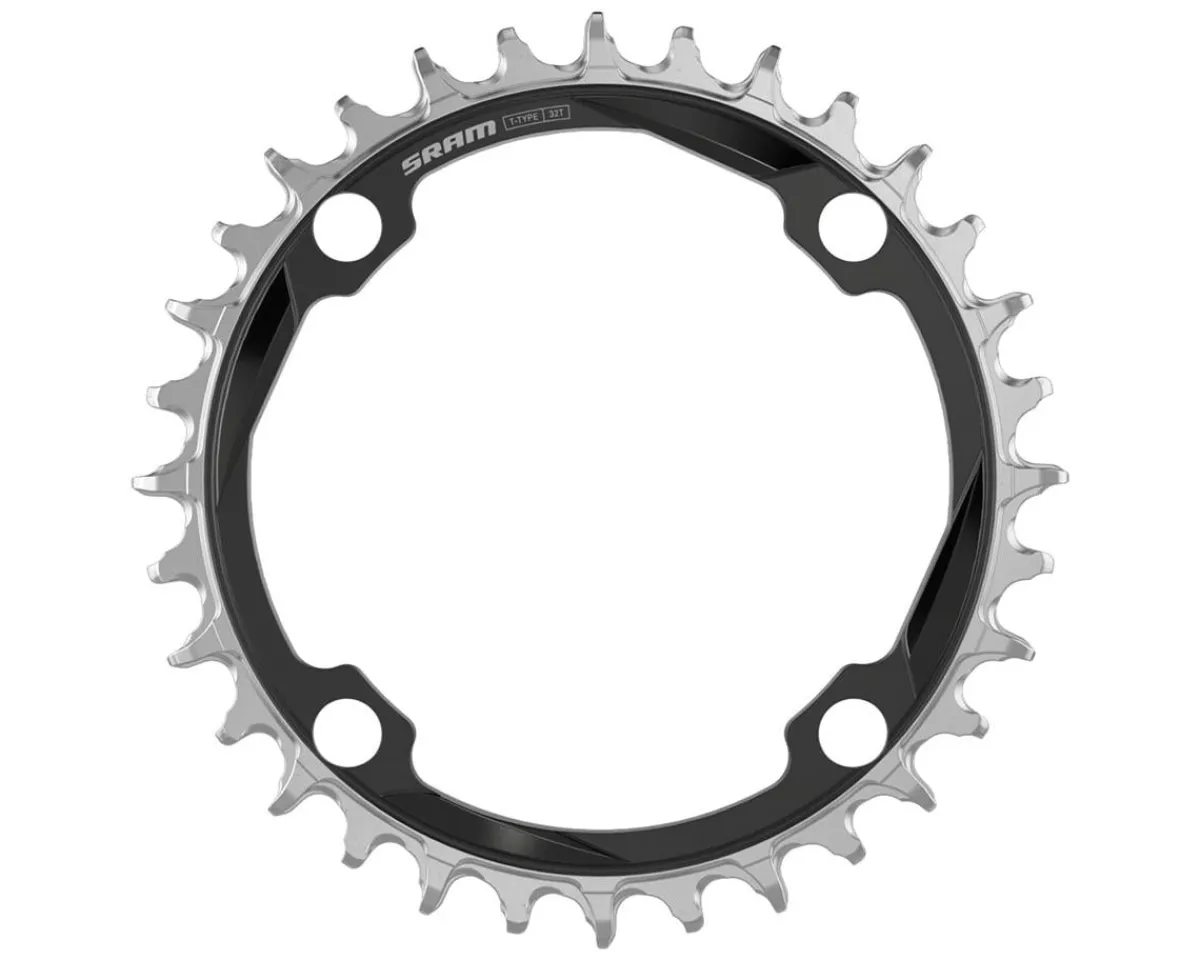 SRAM Chainrings & Accessories|XX Downhill T-Type Chainring (Black) (12 Speed) (104mm BCD) (3mm Offset) (32T) (For Ochain)