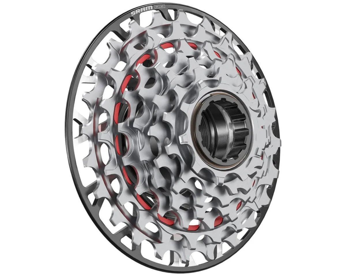 SRAM Cassettes|XX Downhill XS-797 T-Type Downhill Cassette (Silver) (7 Speed) (XD) (10-24T)