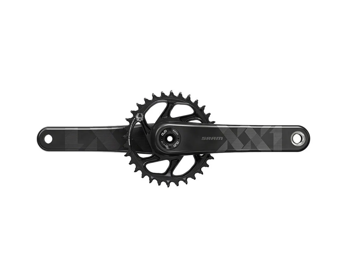 SRAM Cranksets & Parts|XX1 Eagle Crankset (Black) (12 Speed) ( Direct Mount) (170mm) (34T) (DUB Spindle) (Boost)