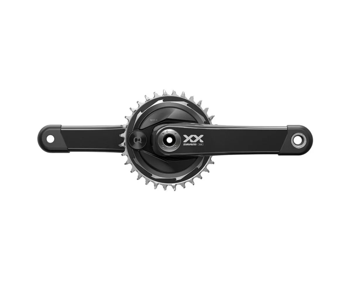 SRAM Electronic Shifting|Cranksets & Parts|XX Eagle T-Type Power Meter Crankset (Black) (12 Speed) (DUB) (165mm) (32T) ( Direct Mount) (Boost)