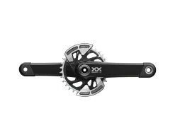 SRAM Electronic Shifting|Cranksets & Parts|XX Eagle T-Type Wide Crankset (Black) (12 Speed) (165mm) (32T) (DUB)