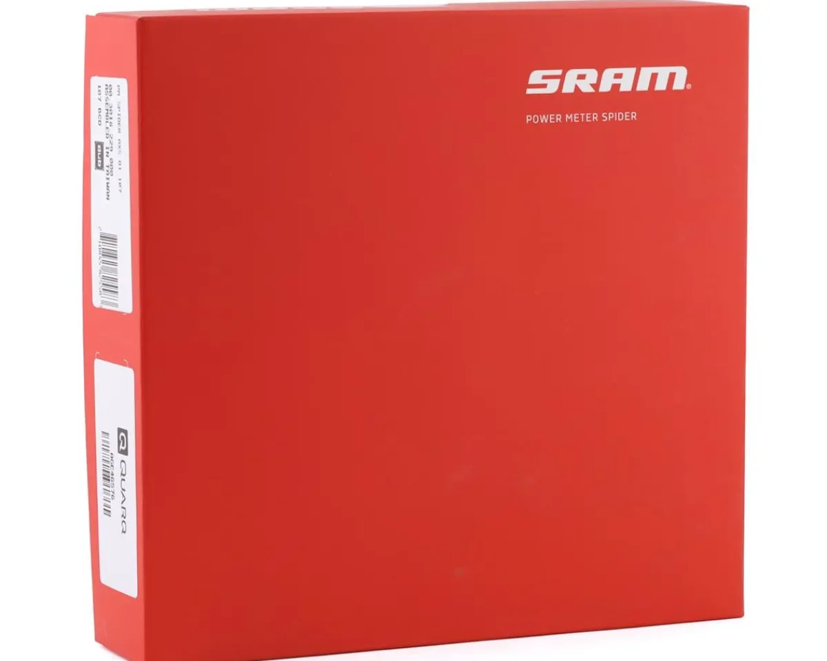 SRAM Bike Computers|Power Meters|2x/1x Powermeter Spider for RED & Force AXS Cranks (Black) (107mm BCD) (D1)