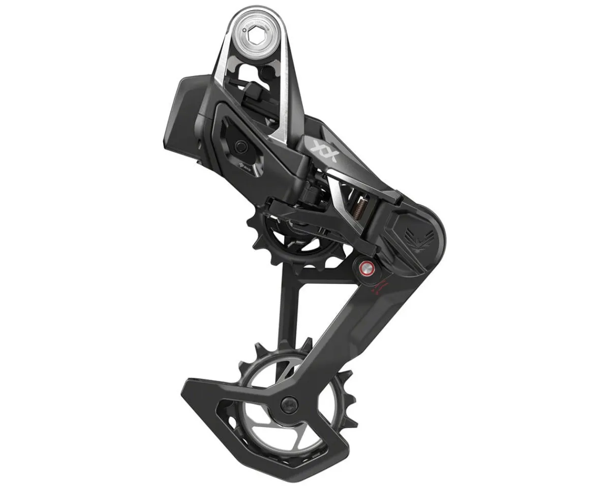 SRAM Electronic Shifting|Groupsets|XX SL Eagle Transmission AXS Power Meter Groupset (Black/Silver) (T-Type) (175mm) (34T) (1 x 12 Speed) (DUB) (55mm Chainline) (UDH)
