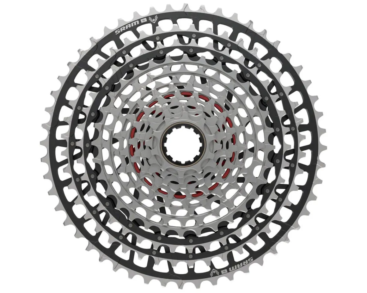 SRAM Electronic Shifting|Groupsets|XX SL Eagle Transmission AXS Power Meter Groupset (Black/Silver) (T-Type) (175mm) (34T) (1 x 12 Speed) (DUB) (55mm Chainline) (UDH)