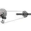 SRAM Electronic Shifting|Groupsets|XX T-Type Eagle Transmission AXS Groupset (Black/Silver) (175mm) (34T) (1 x 12 Speed) (DUB) (55mm Chainline) (UDH)