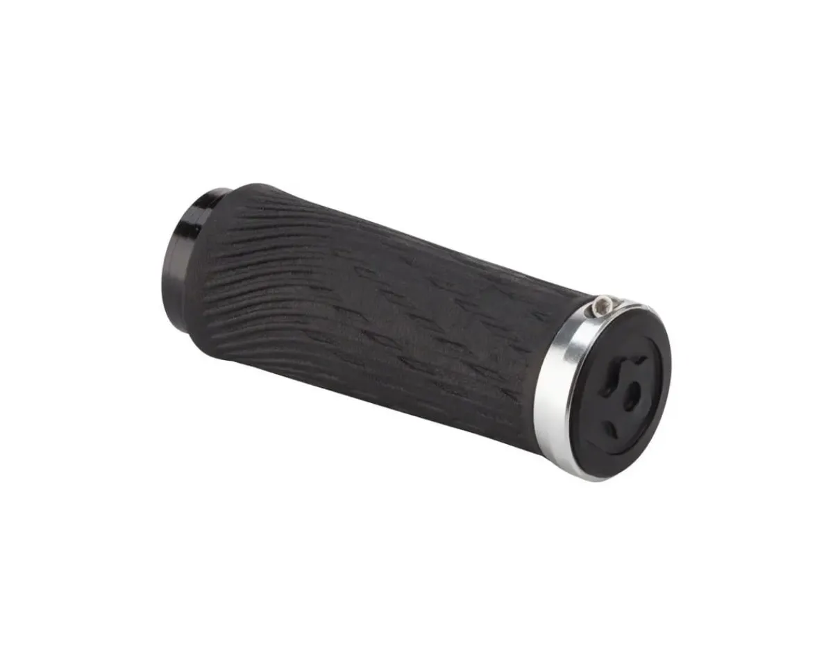 SRAM Grips & Handlebar Tape|XX/X0 85mm Replacement Locking Grips (Black/Silver)