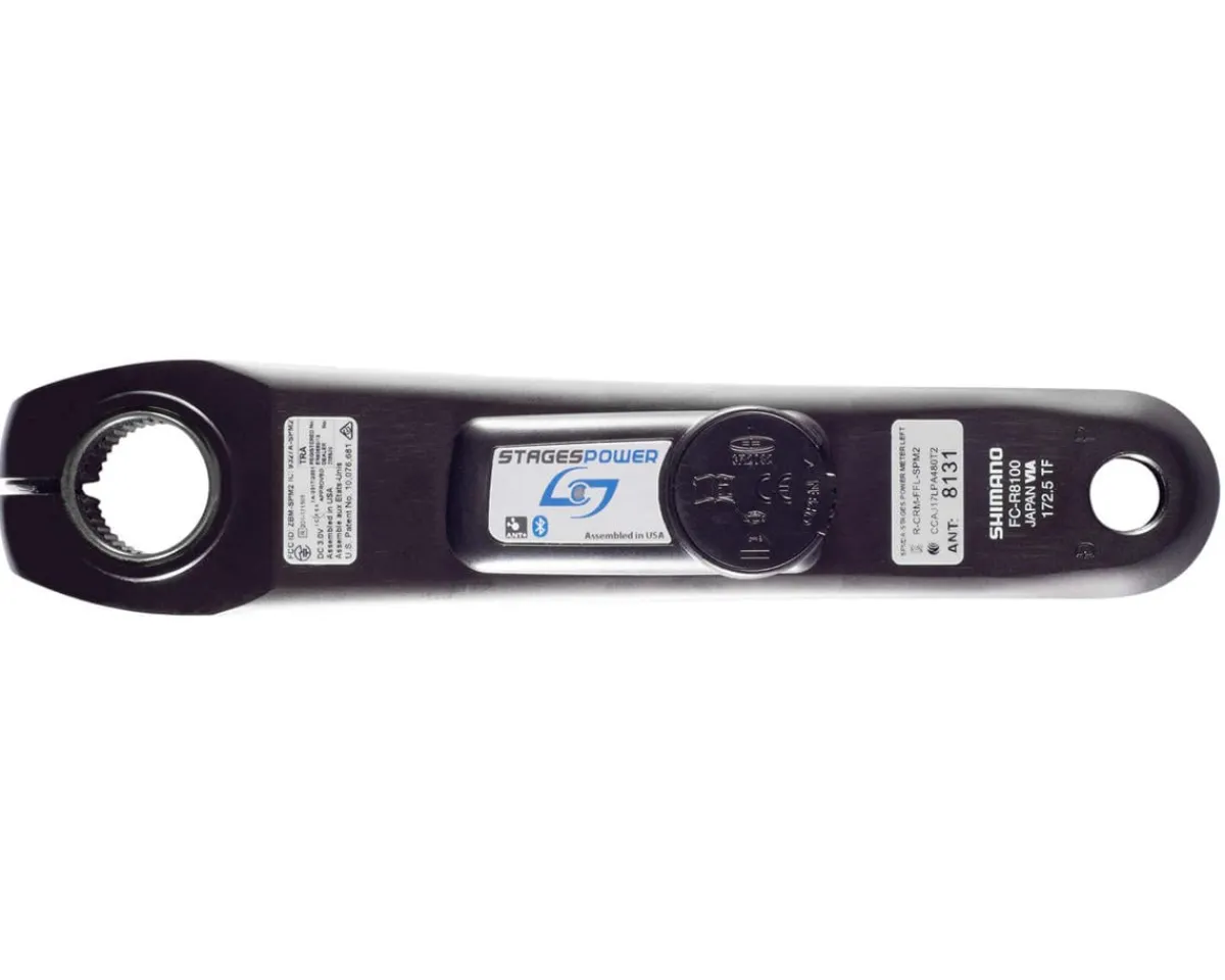Stages Bike Computers|Power Meters|Power Meter (Ultegra R8100) (Black) (160mm)
