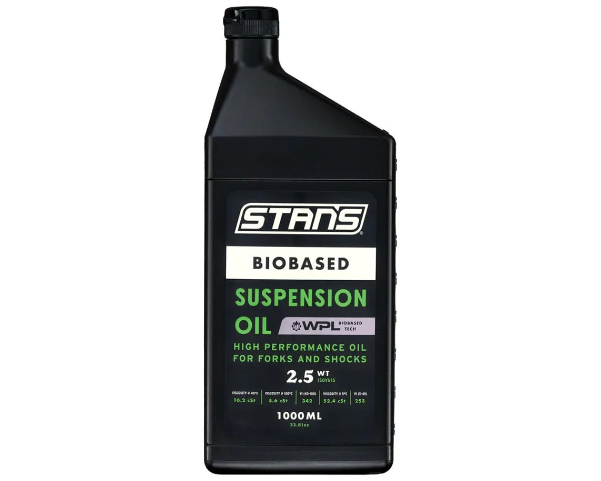 Stan's Lubes, Greases, & Oils|Suspension|Biobased Suspension Oil (2.5wt) (1000ml)