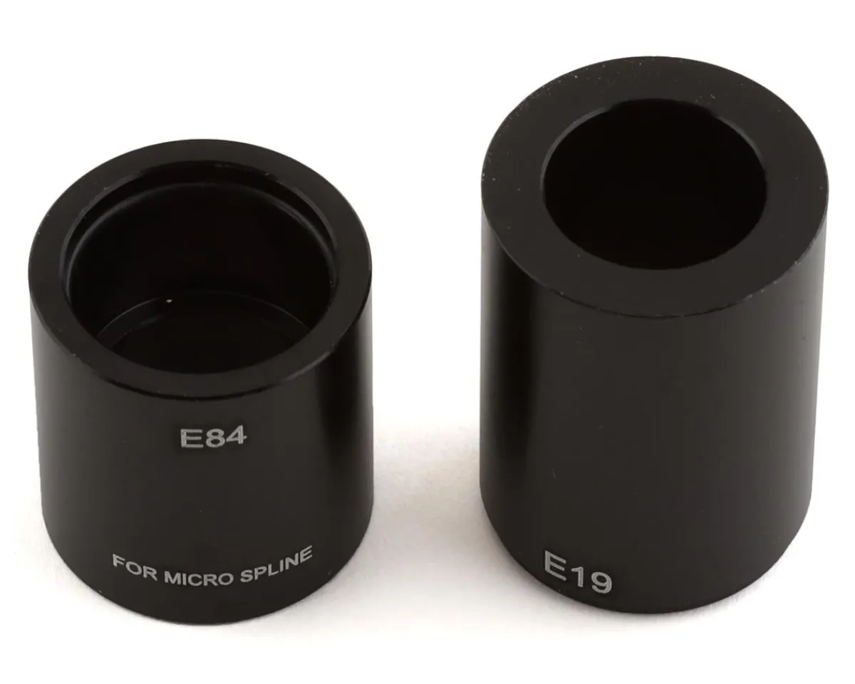 Stan's Wheels & Parts|E-Sync/Neo Centerlock Hub End Caps (Black) (Micro Spline) (Rear) (12 x 142/148/157mm)