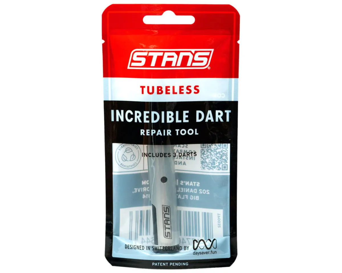 Stan's Tubeless Tire Tools|Tubeless Accessories|Incredible Dart Tubeless Repair Tool (Black/Silver)