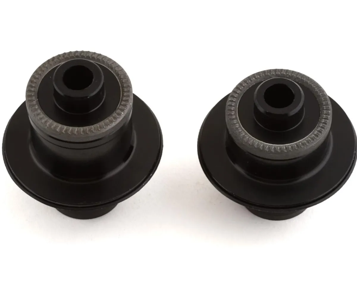 Stan's Wheels & Parts|Neo Centerlock Hub End Caps (Black) (Front) (QR x 100mm)