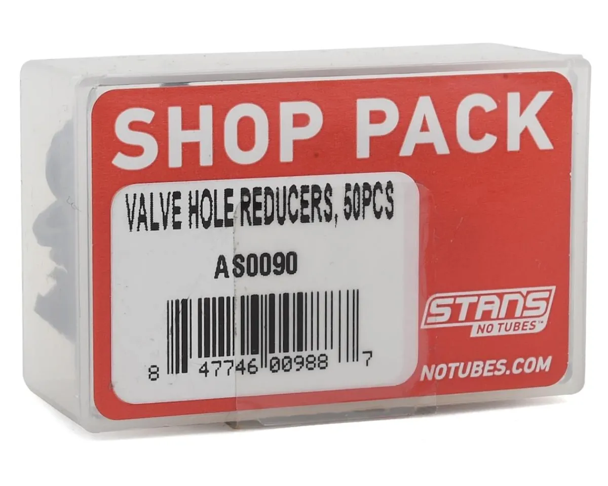 Stan's Tubeless Tire Tools|Tubeless Accessories|Schrader Valve Hole Reducers (50pcs)
