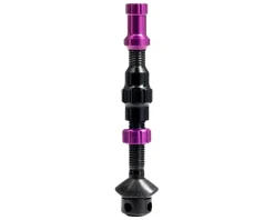 Stan's Tubeless Tire Tools|Tubeless Accessories|Tubeless Valve Color Kit (Purple) (Pair)