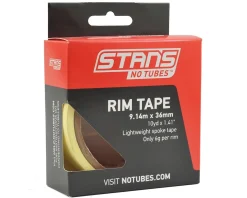 Stan's Tubeless Tire Tools|Tubeless Accessories|Yellow Rim Tape (10 Yard Roll) (36mm)