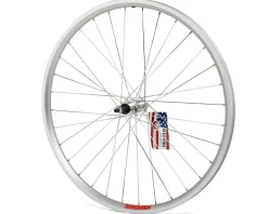 Sta-Tru Wheels & Parts|Bolt On Double Wall Rear Wheel (Silver) (Freewheel) (3/8" x 135mm) (26")